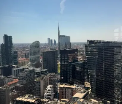 Vue des immeubles d'Italie
